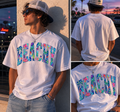 Beachy Summer T-Shirt – Tropical Coastal Graphic Tee