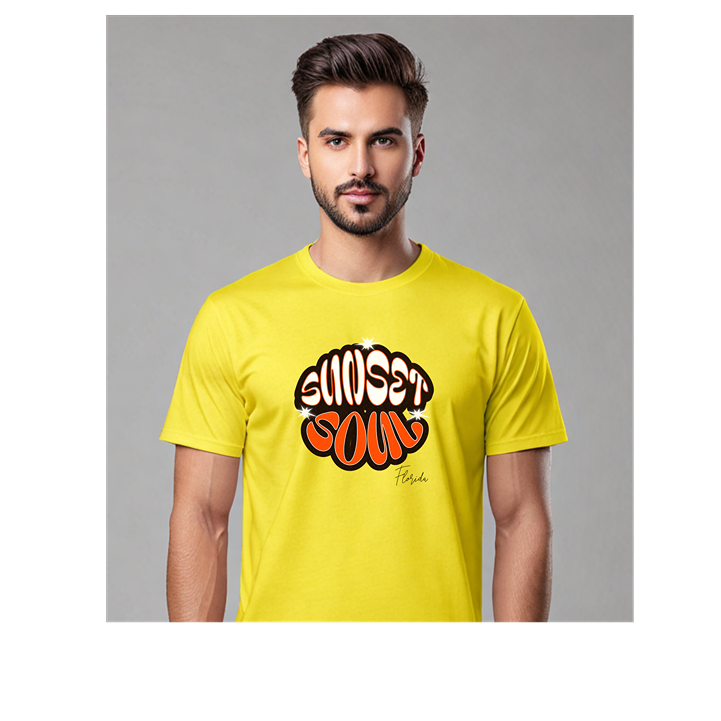 Sunset Soul T-Shirt – Retro Summer Vibes Graphic Tee