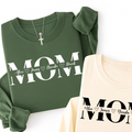 Personalized MOM Sweatshirt with Kids Names | Custom Mother's Day Gift