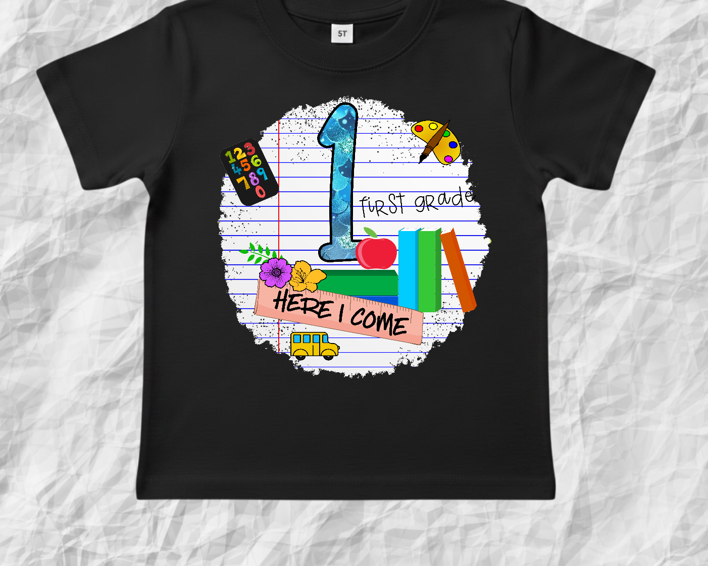 Grade Here I Come Toddler & Youth Back-to-School T-Shirt