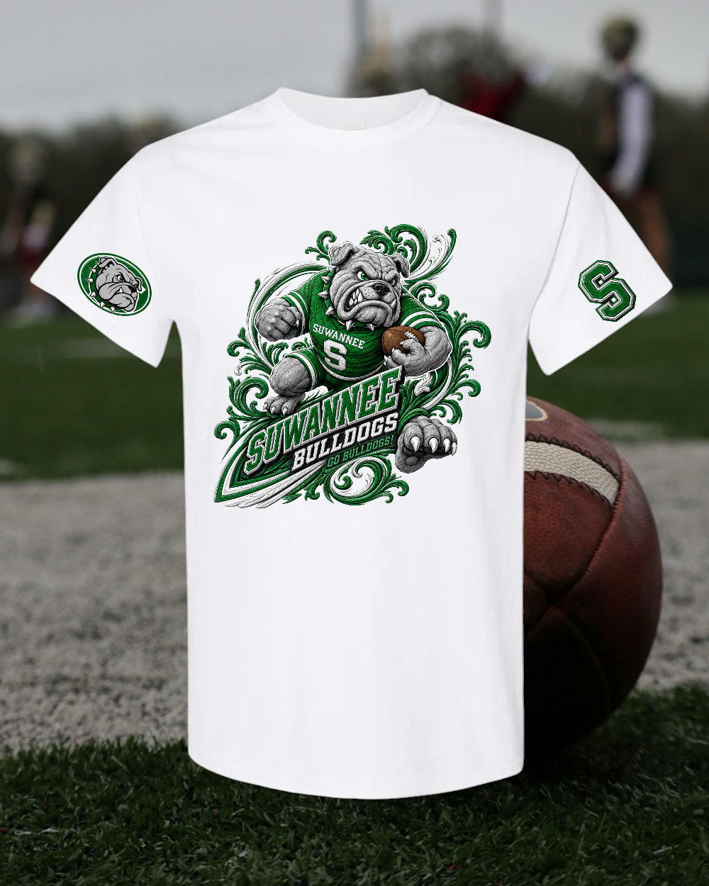 Suwannee Bulldogs Football Spirit T-Shirt | Bulldog Game Day Tee | School Spirit Shirt