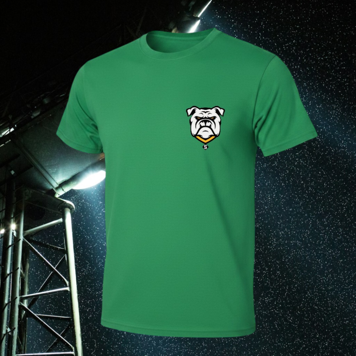 Suwannee Bulldogs Left Chest Logo Tee | Classic School Spirit Shirt