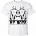 Personalized "My Boys" Football Family Shirt | Custom Name & Number Game Day Tee