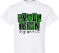 Small Town, Big Spirit Football Tee | Suwannee Bulldogs Spirit Shirt