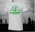 Suwannee Volleyball Performance Spirit Tee – Kelly Green & White