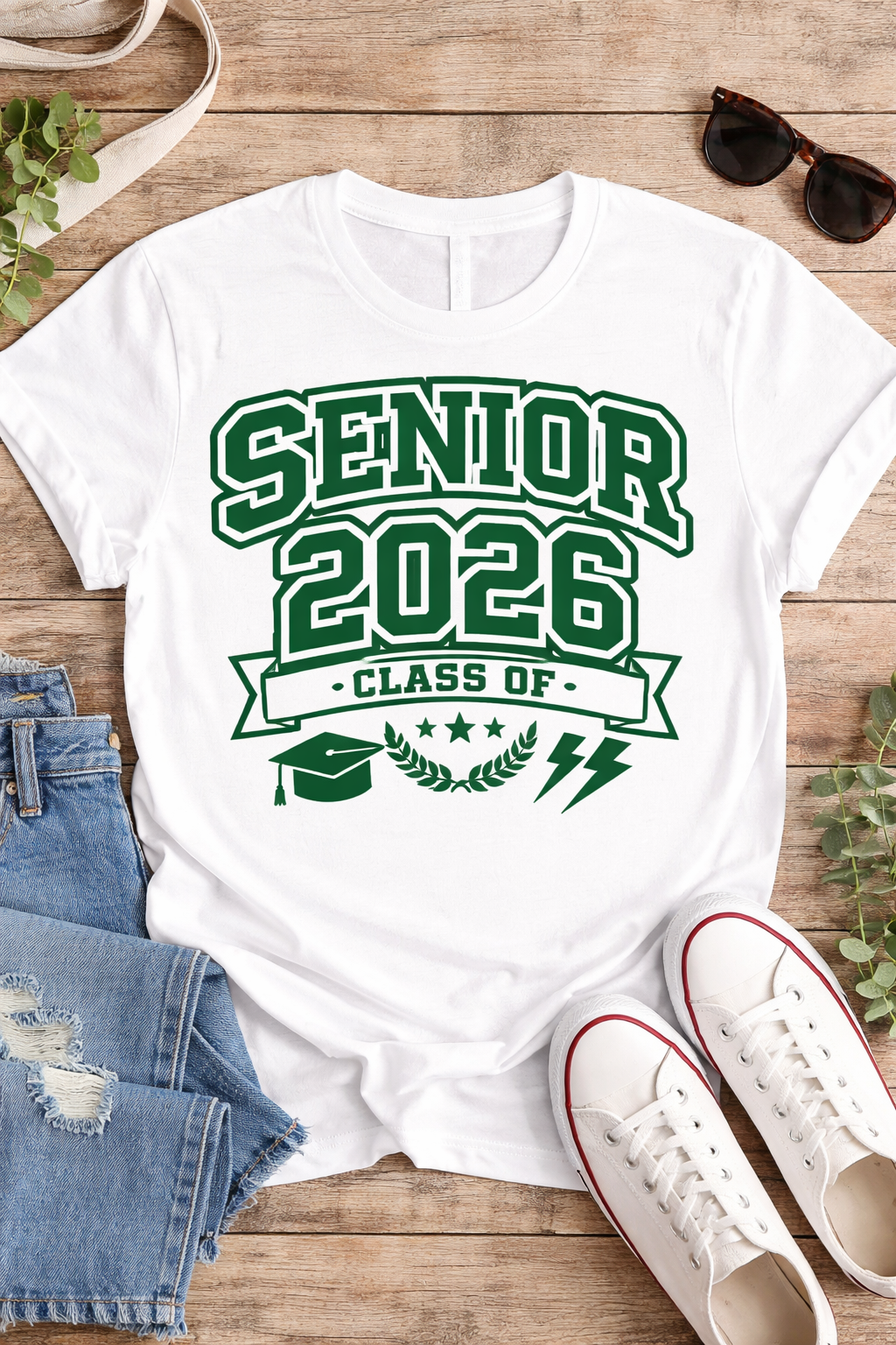 Senior Class of 2026 T-Shirt – Graduation Year Graphic Tee